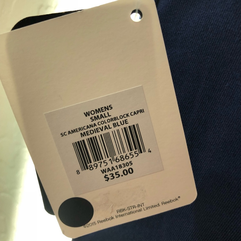 NWT Reebok Capris - Picture 4 of 4